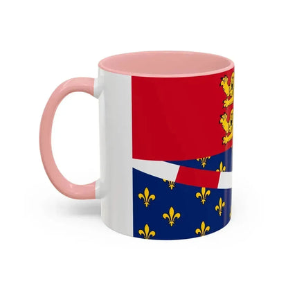 Flag of Eure France 2 - Accent Coffee Mug - Go Mug Yourself