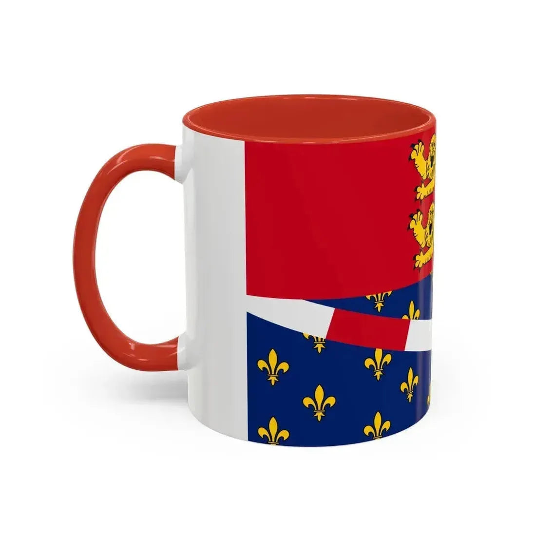 Flag of Eure France 2 - Accent Coffee Mug - Go Mug Yourself