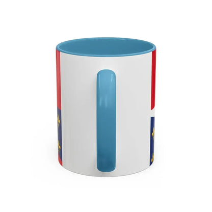Flag of Eure France 2 - Accent Coffee Mug - Go Mug Yourself