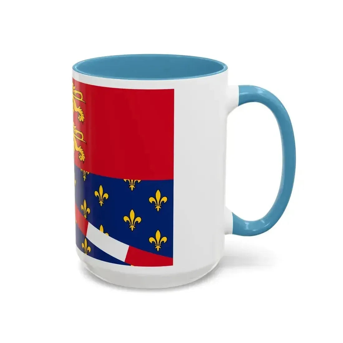 Flag of Eure France 2 - Accent Coffee Mug - Go Mug Yourself