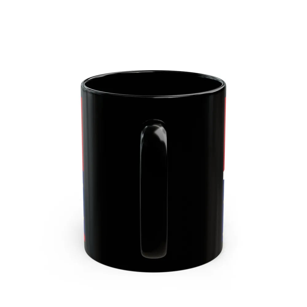 Flag of Eure France 2 - Black Coffee Mug-Go Mug Yourself