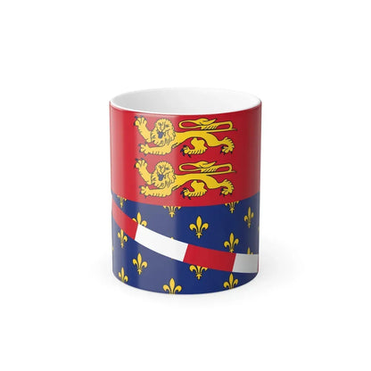 Flag of Eure France 2 - Color Changing Coffee Mug 11oz - Go Mug Yourself