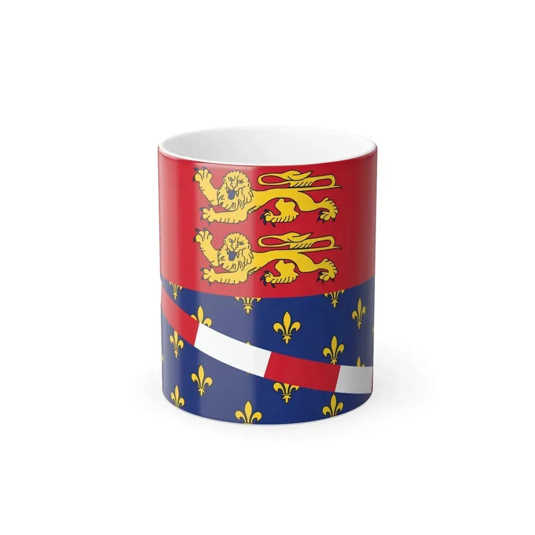 Flag of Eure France 2 - Color Changing Coffee Mug 11oz - Go Mug Yourself