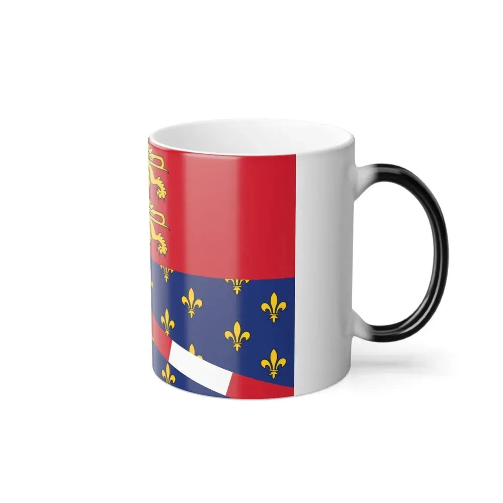 Flag of Eure France 2 - Color Changing Coffee Mug - Go Mug Yourself
