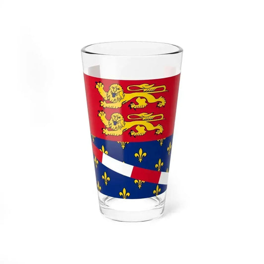 Flag of Eure France 2 - Pint Glass 16oz 16oz - Go Mug Yourself