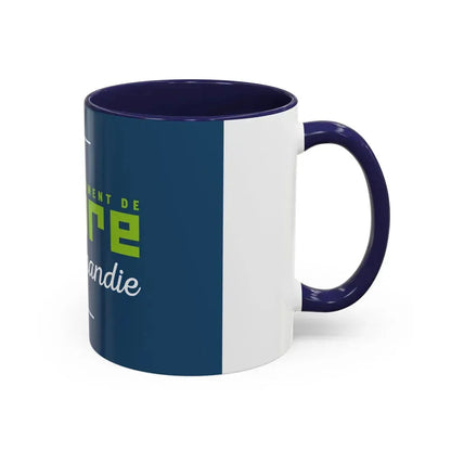 Flag of Eure France - Accent Coffee Mug - Go Mug Yourself