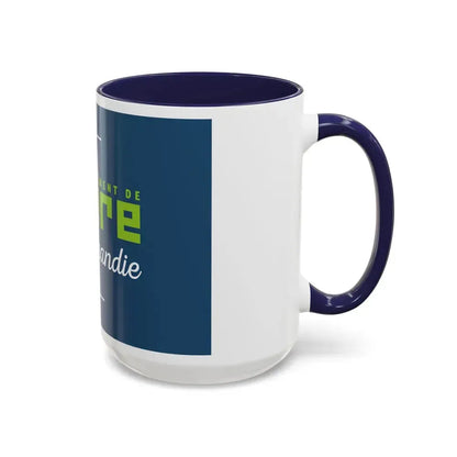 Flag of Eure France - Accent Coffee Mug - Go Mug Yourself