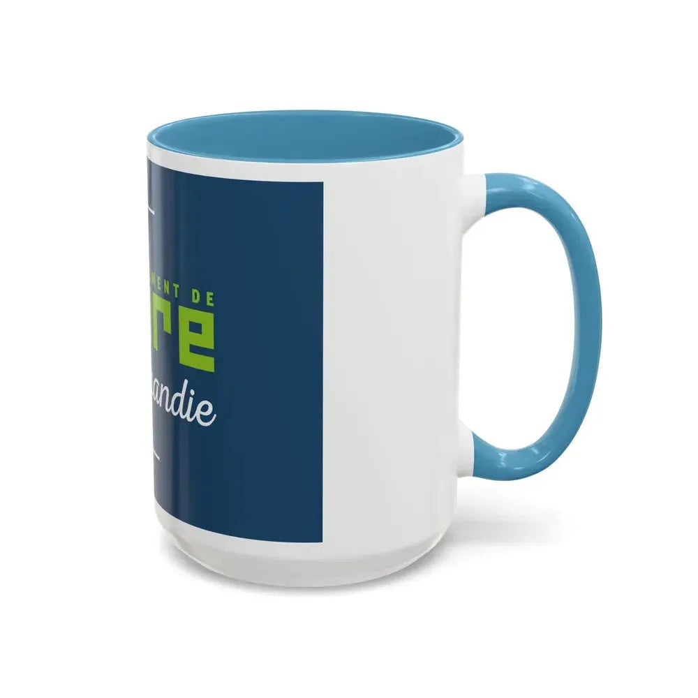 Flag of Eure France - Accent Coffee Mug - Go Mug Yourself
