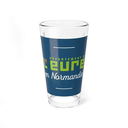 Flag of Eure France - Pint Glass 16oz 16oz - Go Mug Yourself