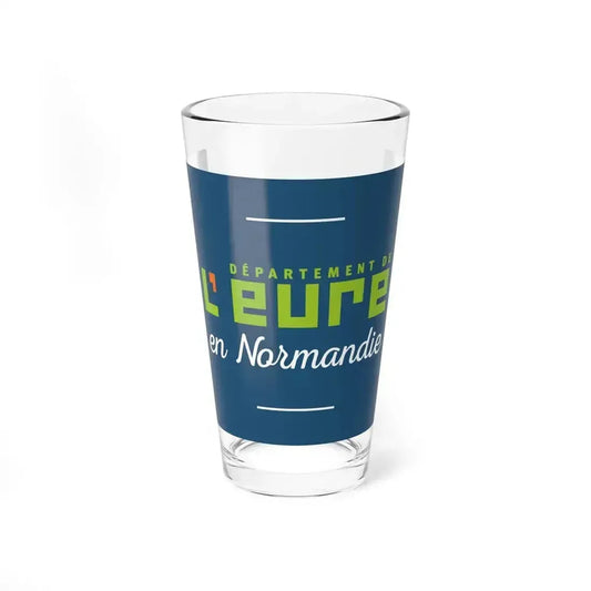Flag of Eure France - Pint Glass 16oz 16oz - Go Mug Yourself