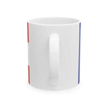 Flag of Europe and Austria (Austria) White Coffee Mug - Go Mug Yourself
