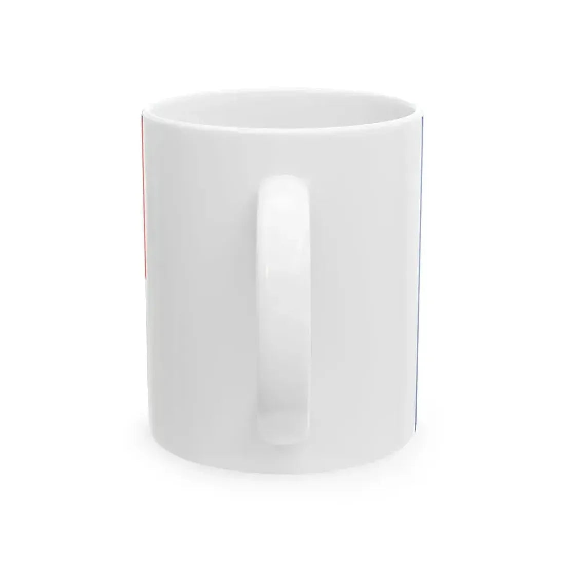 Flag of Europe and Indonesia (Indonesia) White Coffee Mug - Go Mug Yourself
