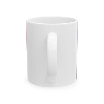 Flag of Europe and Indonesia (Indonesia) White Coffee Mug - Go Mug Yourself
