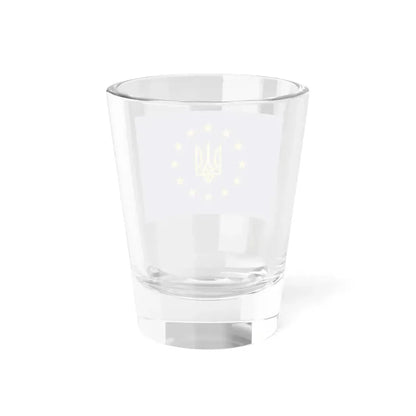 Flag of European Ukraine (Ukraine) Shot Glass 1.5oz - Go Mug Yourself