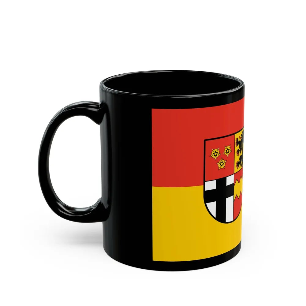 Flag of Euskirchen Germany - Black Coffee Mug-Go Mug Yourself