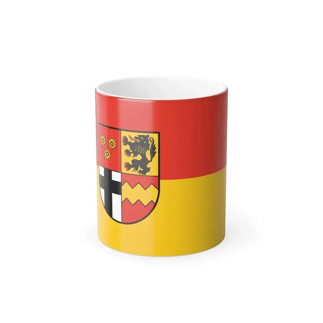 Flag of Euskirchen Germany - Color Changing Coffee Mug 11oz - Go Mug Yourself