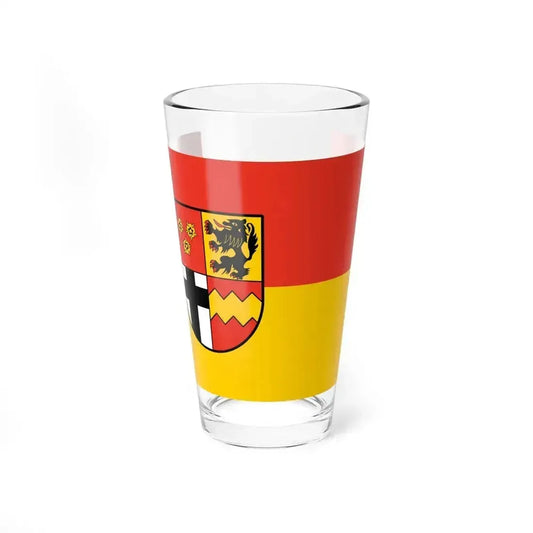 Flag of Euskirchen Germany - Pint Glass 16oz 16oz - Go Mug Yourself