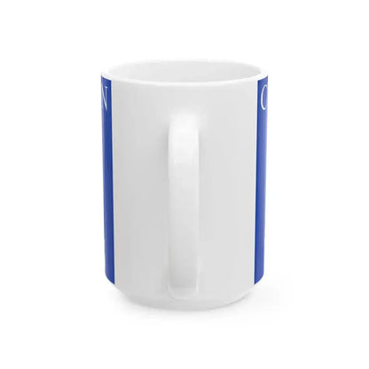 Flag of Evanston Illinois 2015-2024 (United States) White Coffee Mug - Go Mug Yourself