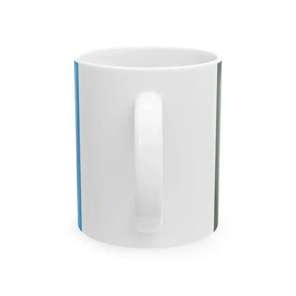 Flag of Evanston Illinois 2024-present (United States) White Coffee Mug - Go Mug Yourself
