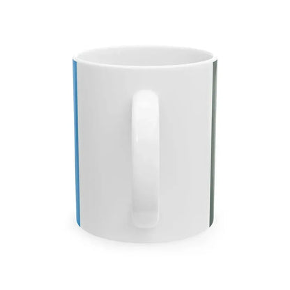 Flag of Evanston Illinois 2024-present (United States) White Coffee Mug - Go Mug Yourself