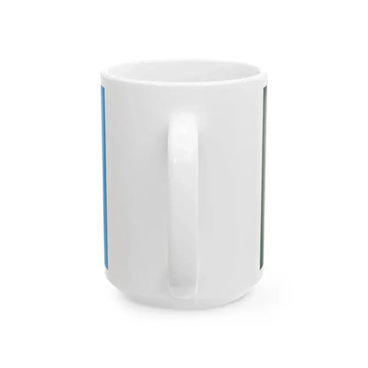 Flag of Evanston Illinois 2024-present (United States) White Coffee Mug - Go Mug Yourself