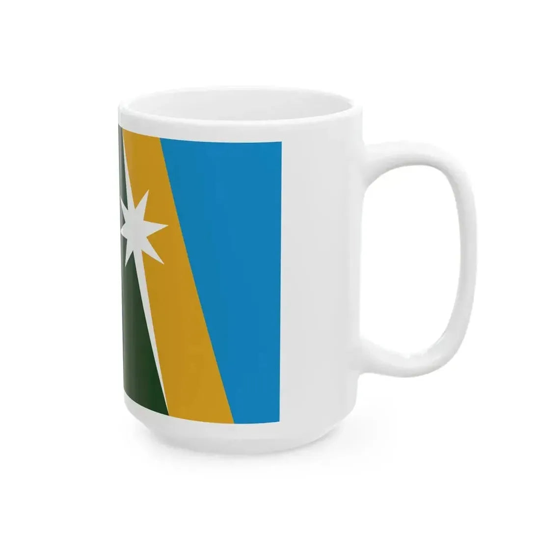 Flag of Evanston Illinois 2024-present (United States) White Coffee Mug - Go Mug Yourself