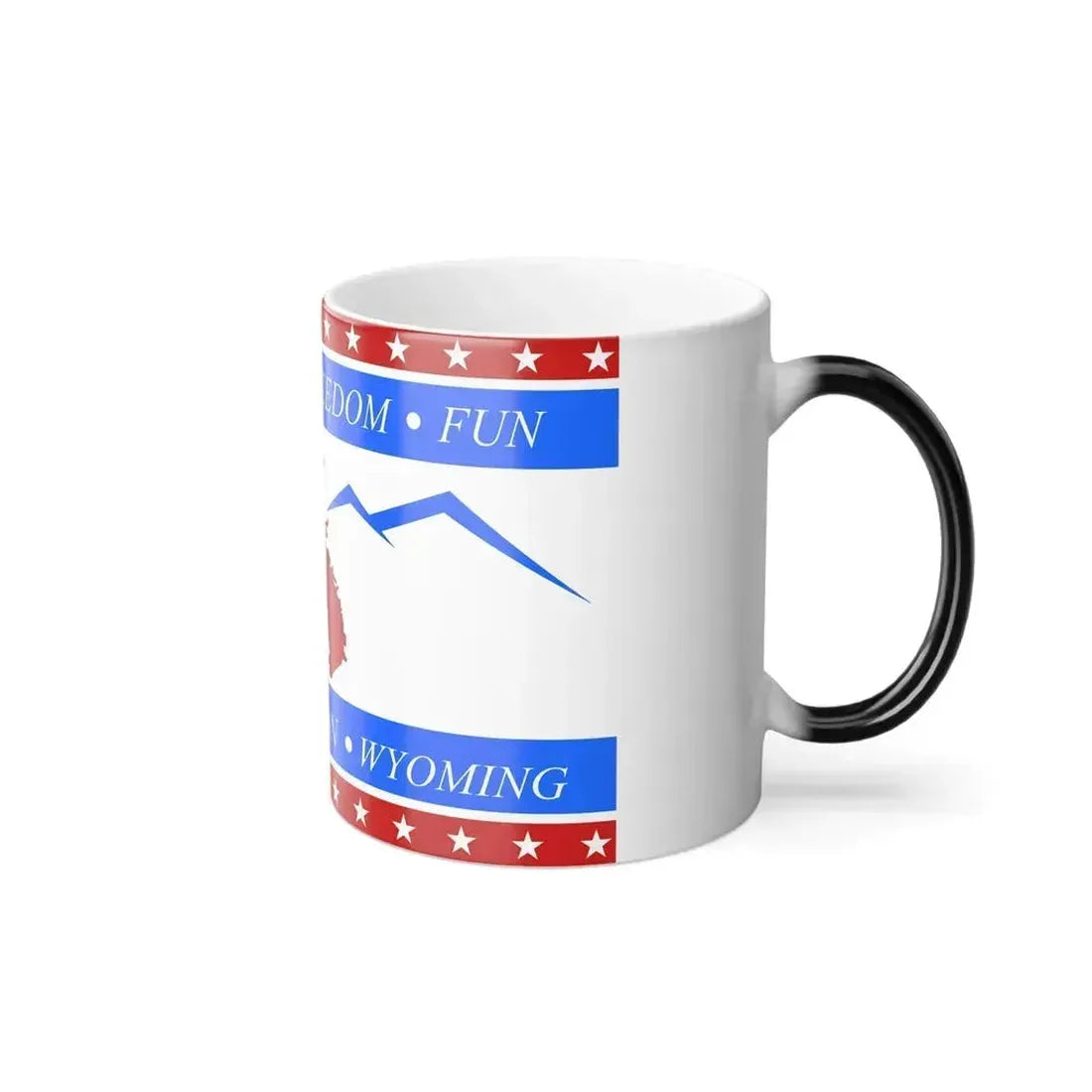 Flag of Evanston, Wyoming - Color Changing Coffee Mug - Go Mug Yourself