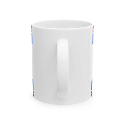 Flag of Evanston Wyoming (United States) White Coffee Mug - Go Mug Yourself