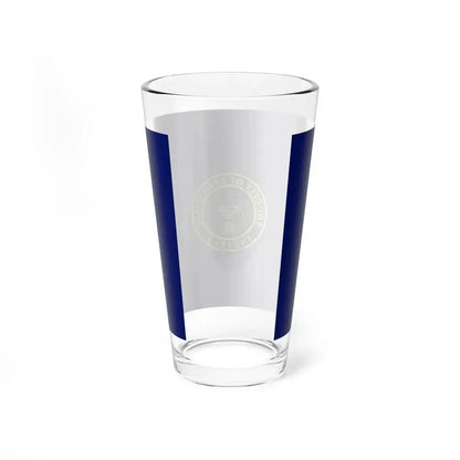 Flag of Evansville, Indiana - Pint Glass 16oz - Go Mug Yourself