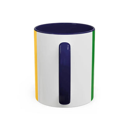 Flag of Evenley UK - Accent Coffee Mug - Go Mug Yourself