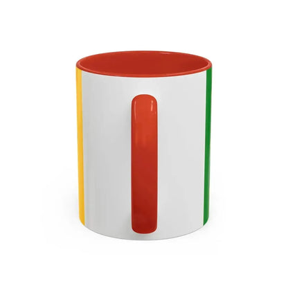 Flag of Evenley UK - Accent Coffee Mug - Go Mug Yourself