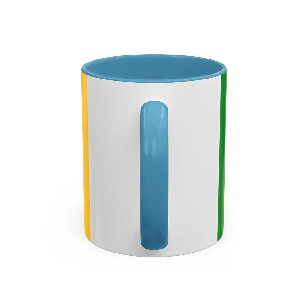 Flag of Evenley UK - Accent Coffee Mug - Go Mug Yourself