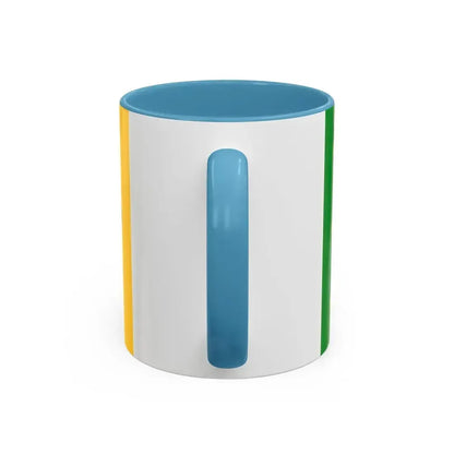 Flag of Evenley UK - Accent Coffee Mug - Go Mug Yourself