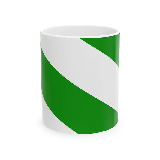 Flag of Evere (Belgium) White Coffee Mug-11oz-Go Mug Yourself