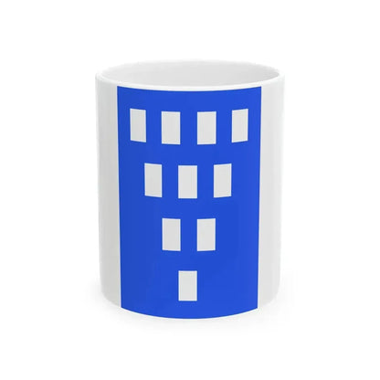 Flag of Evran (France) White Coffee Mug 11oz - Go Mug Yourself