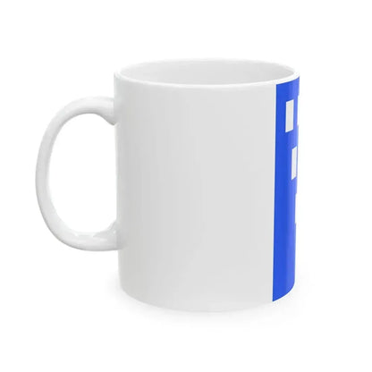 Flag of Evran (France) White Coffee Mug - Go Mug Yourself
