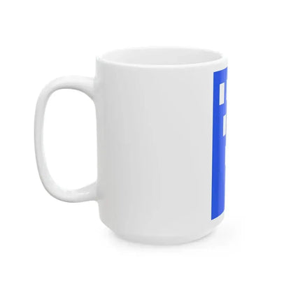 Flag of Evran (France) White Coffee Mug - Go Mug Yourself