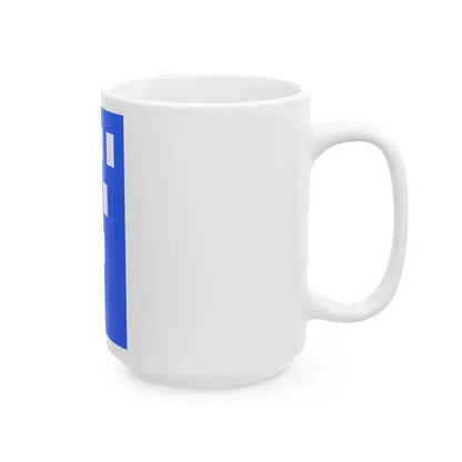 Flag of Evran (France) White Coffee Mug - Go Mug Yourself