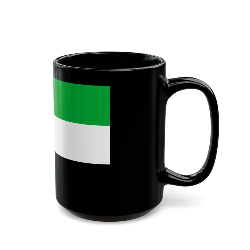 Flag of Extremadura Spain - Black Coffee Mug-Go Mug Yourself