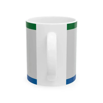 Flag of Facankert (Hungary) White Coffee Mug - Go Mug Yourself