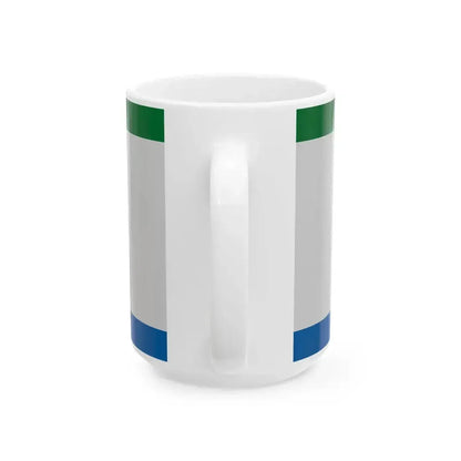 Flag of Facankert (Hungary) White Coffee Mug - Go Mug Yourself