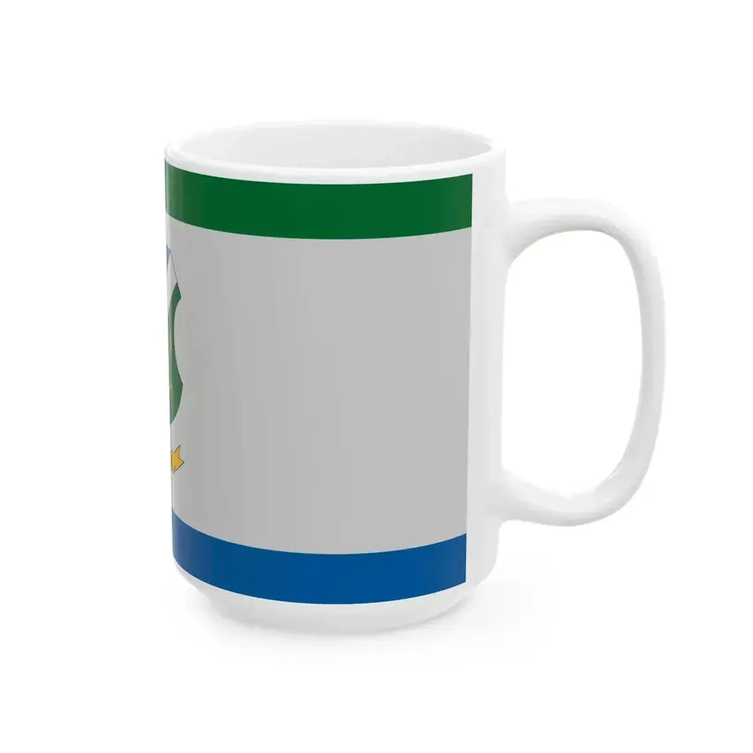 Flag of Facankert (Hungary) White Coffee Mug - Go Mug Yourself