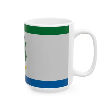 Flag of Facankert (Hungary) White Coffee Mug - Go Mug Yourself