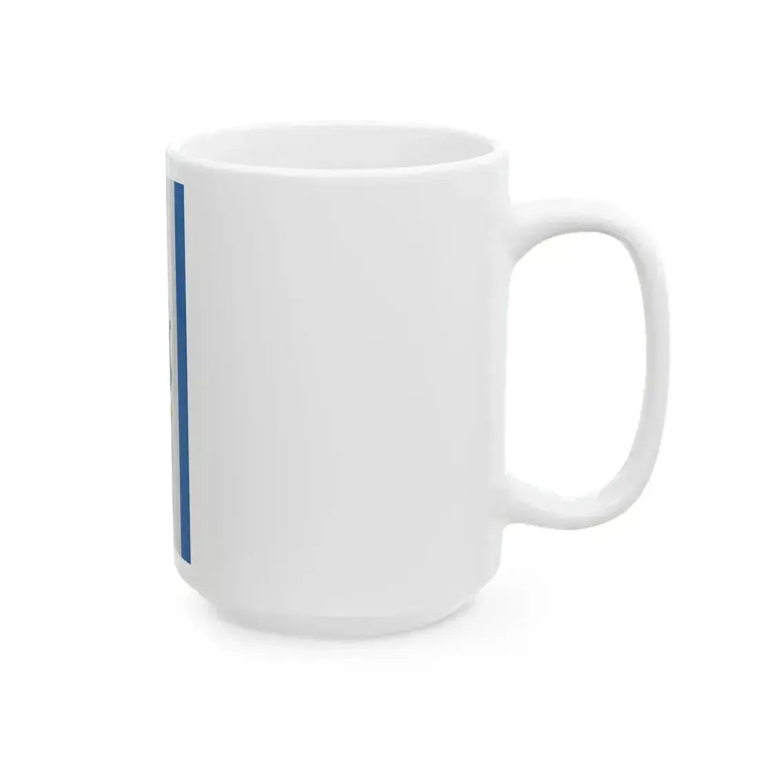Flag of Facankert vertical (Hungary) White Coffee Mug - Go Mug Yourself