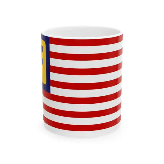 Flag of Facebook Malaysia (Malaysia) White Coffee Mug 11oz - Go Mug Yourself