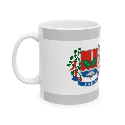 Flag of Fadd (Hungary) White Coffee Mug - Go Mug Yourself