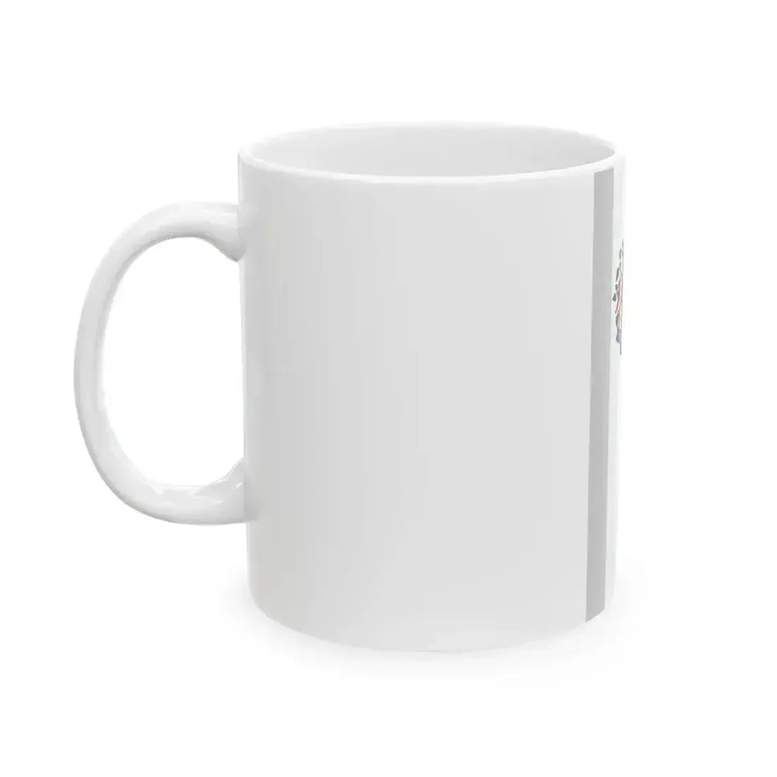 Flag of Fadd vertical (Hungary) White Coffee Mug - Go Mug Yourself