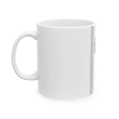 Flag of Fadd vertical (Hungary) White Coffee Mug - Go Mug Yourself