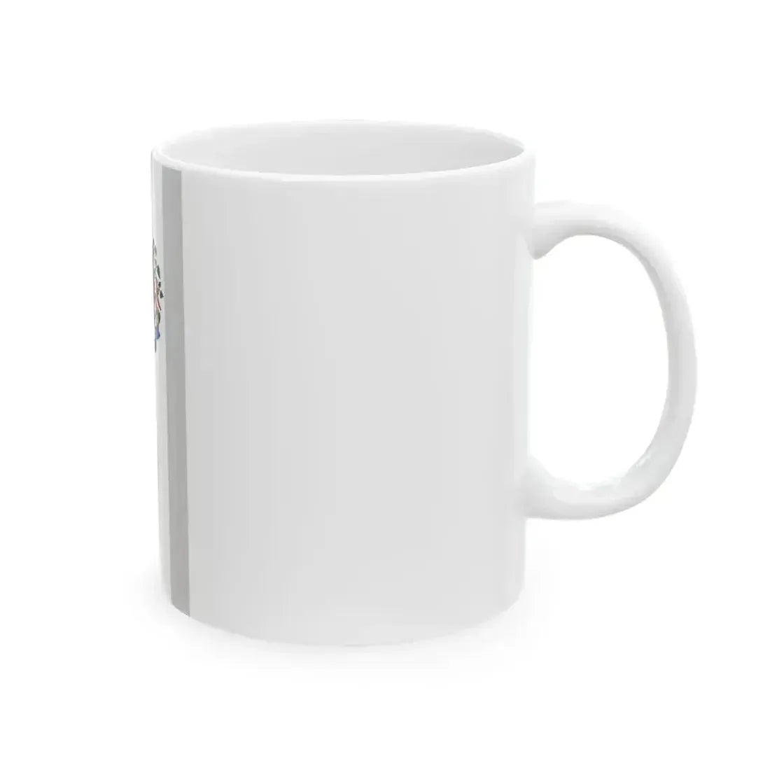 Flag of Fadd vertical (Hungary) White Coffee Mug - Go Mug Yourself