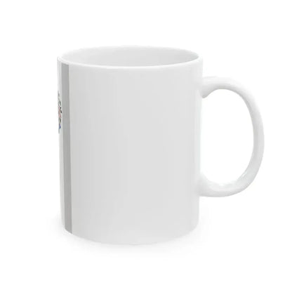 Flag of Fadd vertical (Hungary) White Coffee Mug - Go Mug Yourself